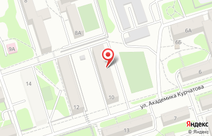 Компания Охотинский прокат на улице Академика Курчатова на карте