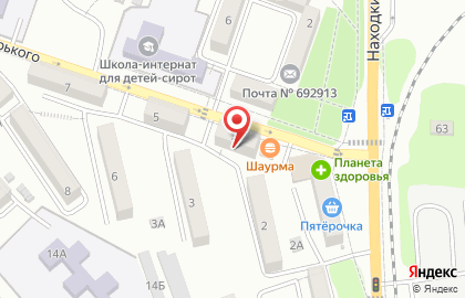 Магазин мясных изделий Парное мясо на улице Горького на карте