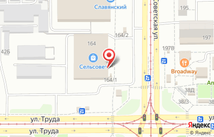 Банкомат Челиндбанк на Советской улице, 164 на карте