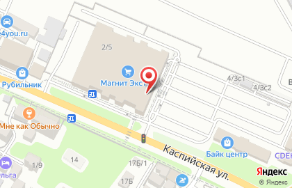 Супермаркет Магнит-Аптека на Приреченской улице на карте