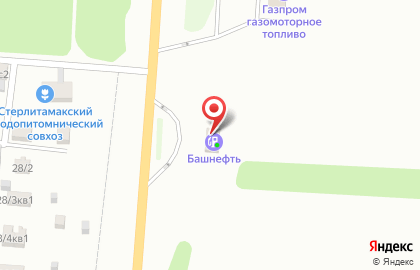 Башнефть в Уфе на карте
