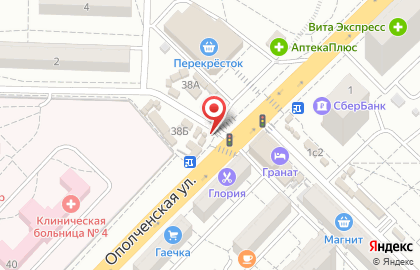 Магазин молочной продукции молочной продукции в Тракторозаводском районе на карте