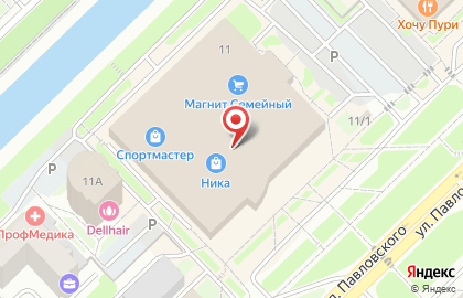 Салон оптик и линзоматов Паралинз на улице Павловского на карте