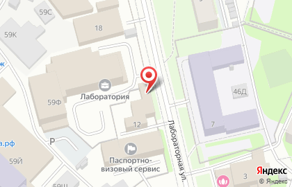 Производственно-торговая фирма Строй-Бетон на Лабораторной улице на карте