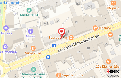 Фирменный магазин Владимирский пряник на Большой Московской улице на карте