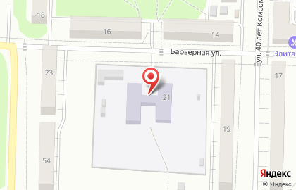 Детский сад №165 на Барьерной улице на карте