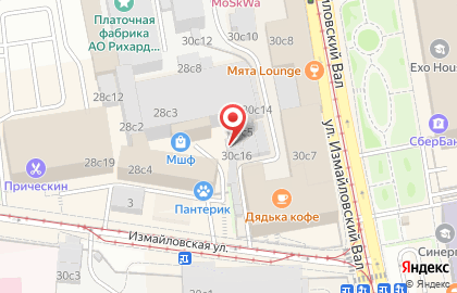 Магазин Lass на Малой Семёновской улице, 28 стр 6 на карте