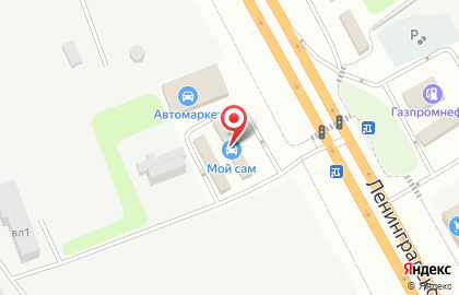Автомойка Мою сам на карте