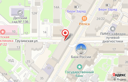 Нижний Новгород-Наркология на карте