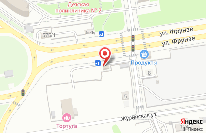 Шиномонтажная мастерская shinka_nsk_24 в Дзержинском районе на карте