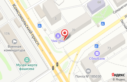 Парикмахерская для всей семьи на проспекте Александра Невского на карте
