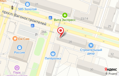 Магазин товаров для творчества и рукоделия Я Сама на карте