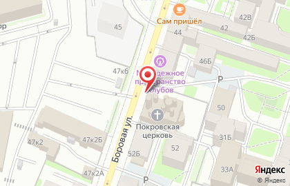Киоск по продаже хлебобулочных изделий Монастырская выпечка в Фрунзенском районе на карте