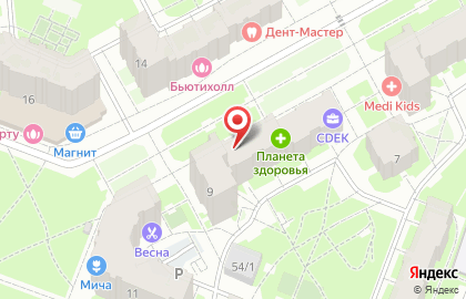 Компания ДАФ и К на карте