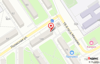 Салон-парикмахерская Экспресс Стрижка на улице Маршала Жукова на карте