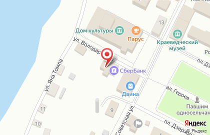СберБанк в Смоленске на карте