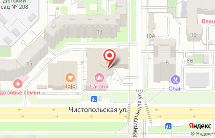 Правовой центр Содействие в Ново-Савиновском районе на карте