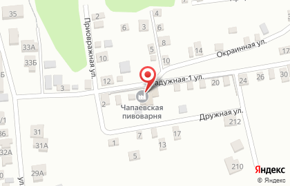 Магазин разливного пива Гамбринус на Радужной улице на карте