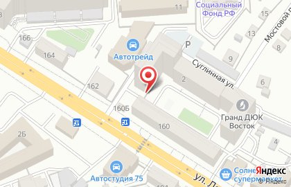 Магазин овощей и фруктов в Центральном районе на карте