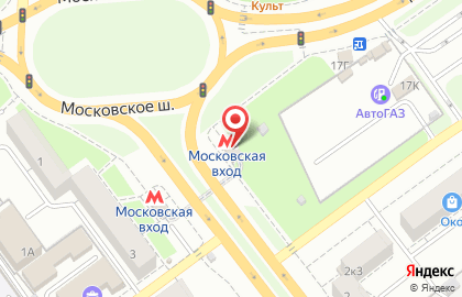 Салон еврооптики Радуга на Московском шоссе на карте