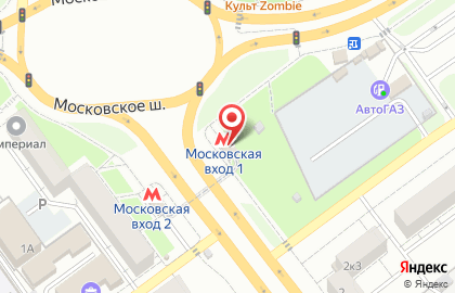 Салон еврооптики Радуга на Московском шоссе на карте