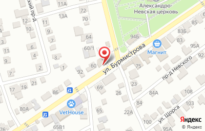Продуктовый магазин Вика в Ставрополе на карте