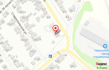 Участковый пункт полиции Участок №9 на ​Ставропольской на карте