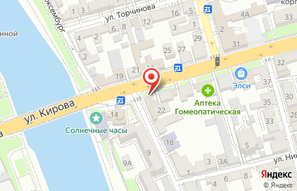 Аптека Первая помощь во Владикавказе на карте