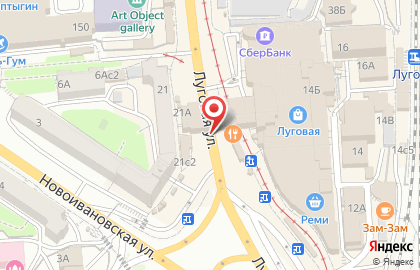Торгово-сервисная компания VIP сервис в Ленинском районе на карте