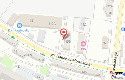 Эстетик-Профи, НОУ на карте