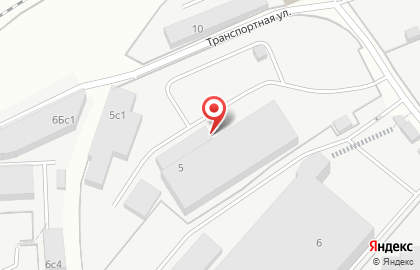 Магазин дверей Дверной Лидер на Транспортной улице на карте