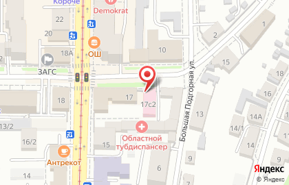 Томский Областной Центр Инвентаризации и Кадастра в Томске на карте