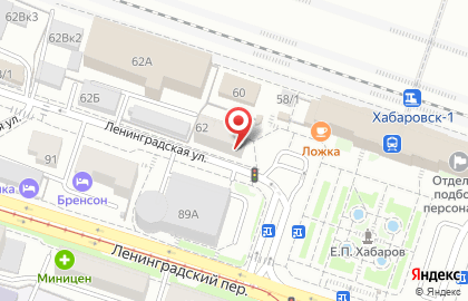 Магазин Замки в Хабаровске на карте