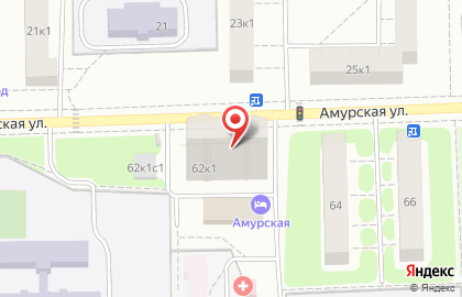 Управляющая компания Гольяново на Амурской улице на карте