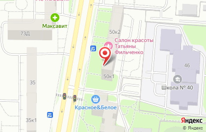 Хлеб на Севастопольской улице на карте