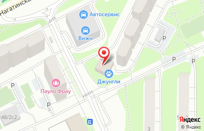 Лит.Ra, ИП Вашенцев Ю.А. на Нагатинской улице на карте