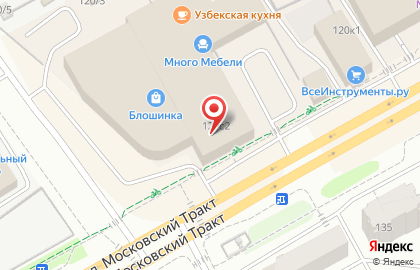 Производственно-торговая компания Рубеж 72 на Московском тракте на карте