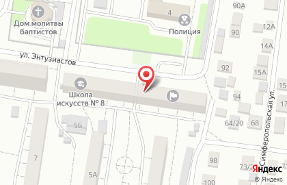 Магазин в Барнауле на карте
