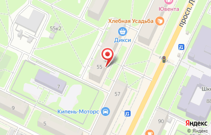 Магазин овощей и фруктов в Калининском районе на карте