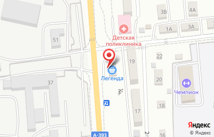 Магазин Легенда на 2-ой Комсомольской улице на карте