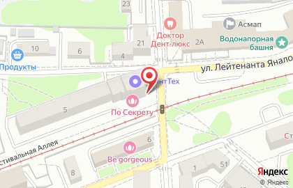 Сервисный центр ЭлитБытСервис на улице Лейтенанта Яналова на карте