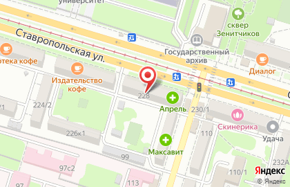 Салон связи МТС на Ставропольской улице, 228 на карте