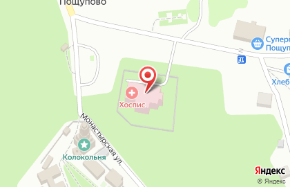Отделение полиативной медицины Рыбновская центральная районная больница на Центральной улице на карте