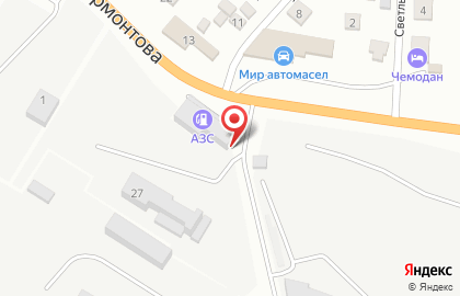 Автостоянка для грузовых автомобилей в Новороссийске на карте