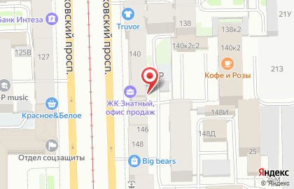 Клининговая компания Чистый лис на карте