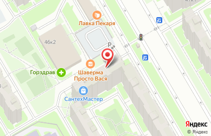 Дом быта в Санкт-Петербурге на карте