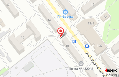 Антикварный магазин Лавка старины на улице Богдана Хмельницкого на карте