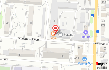 Рубцовское предприятие Рассвет на карте