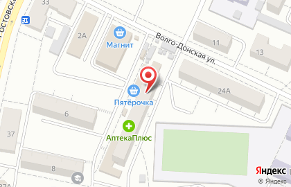 Продуктовый магазин Ассорти на Волго-Донской улице на карте