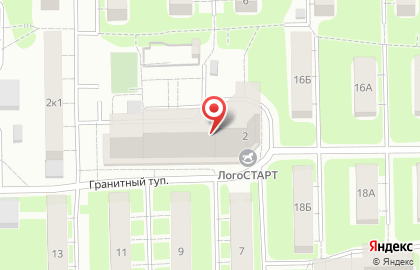 Детский сад-ясли Божья Коровка в Гранитном проезде в Долгопрудном на карте
